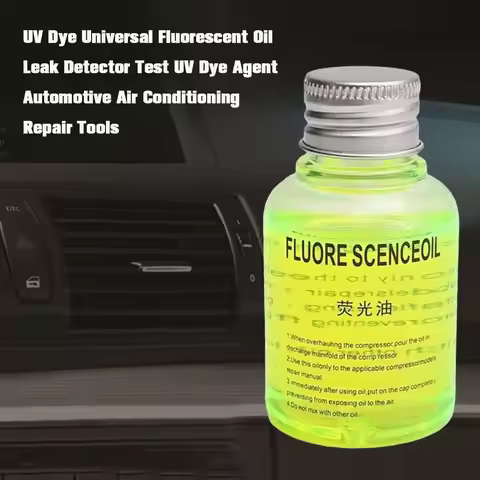 UV light leak detection 60ML fluorescent oil leak detector for detecting UV dye fluorescent oil dye 