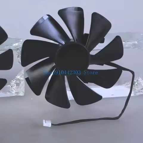 L4MD 95mm 12V 4Pin Graphics Card Cooling Fan for RX580 2048SP 8G D5 Coolers VGA Fan as Fan Replaceme