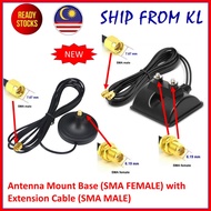 Antenna Mount Magnetic Base with Extension Cable SMA 3G 4G 5G / 2.4g 5G 5.8G WIFI Extension Cable