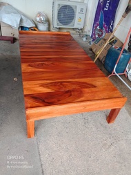 Win888 -(เตียงส่งแบบประกอบแล้ว) เตียงนอน เตียงไม้3ฟุต ตั่งนั่งเล่นสีแดง ไม้จามจุรี/ไม้เบญจพรรณ As th