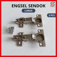 Dark Spoon Hinge Straight Cupboard Door Hinge/