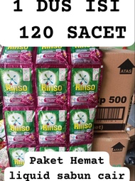 PROMO MURAH-SOKLIN LIQUID SACET 22 ML/RINSO MOLTO CAIR SACHET 18ML/SAYANG DETERJEN BUBUK 260GR