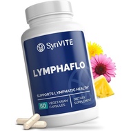 LymphaFlo - Lymphatic Drainage Supplement - Lymph System Support - with Bromelain, Echinacea, Dandel