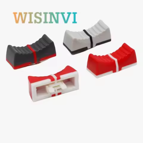 10PCS 24×10×9M Plastic knob linear sliding potentiometer push key mixing consoles push key cap Inner