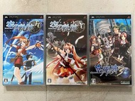 日版 PSP FALCON 英雄傳說 空之軌跡 FC SC THE 3RD THE LEGEND OF HEROES TRAILS IN YHE SKY 一套三集 （可散買