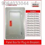 UIT9987☃✟♦America PLUG IN Panel Board/Box Branches 4,6,8,10,12,14,16,18,20 Holes