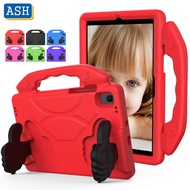 ASH for Samsung Galaxy Tab S6 Lite P613 P619 2022 S5e A8 10.5 A7 10.4 S6 A 10.1 A7 Lite A 8.0 T290 T295 Shockproof Kid Safe Case Non-toxic EVA Cartoon Stand Tablet Cover