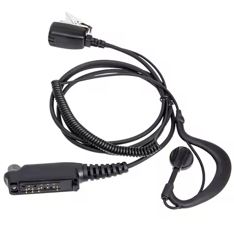 PTT Earpiece Headset for SEPURA STP8000 STP8030 STP8035 STP8038 STP8040 STP8080 Walkie Talkie Two Wa