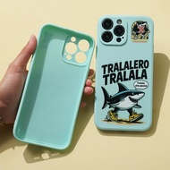 [MS5] Case Square Edge Motif Tung Tung Sahur Cute type hp Readmi Note 14 4G | M7 Pro | 12C | A3 | No