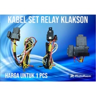 Horn relay cable set/ horn cable/ universal horn relay cable
