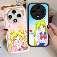 G-62 Sailor Moon Casing for VIVO IQOO T4 13 Z10 Turbo 10 Y300 Neo Pro Plus 5G Black and white