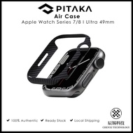 Sarung Udara PITAKA untuk Apple Watch Siri 7/8 /9 I Ultra 49mm
