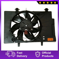 Radiator Cooling Fan Ford Fiesta / Ecosport Fan Motor Radiator Assembly With Resistor Auxiliary Fan 