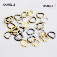 CAMELLI 10/20pcs D-Buckle Mini Ultra-small 7mm High quality Doll Bags Accessories