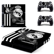 2 Styles Cool Football Team Style Skin Sticker for PS4 / PS4 Fat Console And Controllers Decal Vinyl Skins Cover Game Accessories
