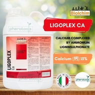 Biolchim 5L LIGOPLEX® Ca Calcium complexed by ammonium ligninsulphonate (Foliar Fertilizer Baja Italy) Pherotools Durian