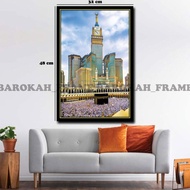 Limited Pintu Kabah Makam nabi Mekah Mekkah Foto Gambar Poster Bingkai
