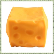 (C Z G L) Cheese Cube Stress Ball Big Cheese Shapeable Squeeze Ball Non-Bounce Fidget Toy ASMR Senso