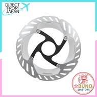Shimano RT-CL800 160mm Disc Brake Rotor with Serrated Outer Lockring - Silver