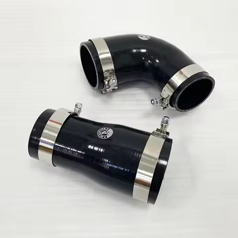 Intercooler Hose Pipe Kit For BMW 135i 335i N54 N55 E82 E90 E92 Silicone VRSF 7.5"