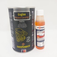 SENFINECO 9971 300ml LÀ PHỤ GIA BẢO VỆ ĐỘNG CƠ Ô TÔ (Senfineco 9971 Engine Protect Ceramol 300ml And