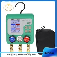 Air Conditioner Refrigerant Leak Manifold Vacuum Pressure Temperature Tester Air Conditioner Refrige