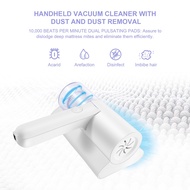 (HKTU) Vacuum Cleaner Allergen Vacuum W/Beating,Handheld Vacuum W/Removes Dust Mite Matters,Pollen for Mattress/Pillows/Cloth