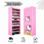 Minimalist Shoe Rack Dustproof Shoe Sandal Rack, Multipurpose Storage ZipperedADA, Size 60, 30, 160 
