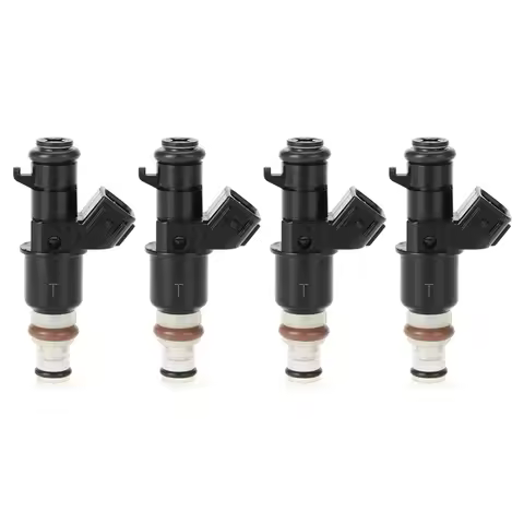 4X 16450-RAA-A01 Fuel Injector Nozzle For Honda Accord CR-V Elements 2005 2006 2007 2008 2009 2010 2