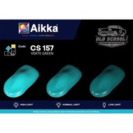 AIKKA CS157 VERTE GREEN OLD SCHOOL SUPREME SOLID COLOUR 2K CAR PAINT