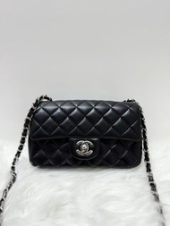 Chanel cf20 黑銀羊