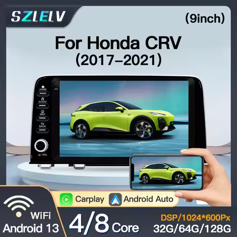 Android 13 For Honda CRV CR-V 5 RT RW 2017-2022 Carplay Auto Car Radio Multimedia Video Player Navig