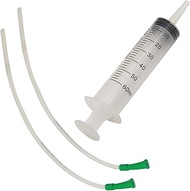 Lamb and Goat Kid Feeding Kit 2-Clear Tube (16 FR), 1-Syringe 60ml Reusable Drench Goat Syringe for 