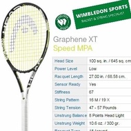 vErY LAST stock!! Raket Tenis HEAD SpEeD MPA 300 Gram 100 sQ ORIGINAL