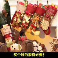 Christmas Stock Gift Bag Gift Bag Christmas Decorations Santa Snowman Socks Candy Bag Christmas Gift BJ