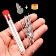 【现货】[超值件套家用手工缝衣针 大鼻子大眼 钢针细长 被子缝补好帮手[Value  piece set of household handmade sewing needles c0xtG6XrLQ