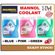Original MANNOL Radiator Coolant 4211 G11/4212 G12/ 4213 G13 5 LITER