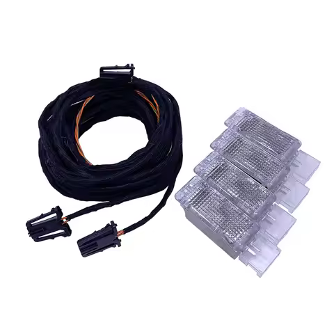 1Set OEM Original Footwell Light For Golf 6 J etta MK5 MK6 Tiguan Passat B6 EOS Polo Caddy 7L0 947 4