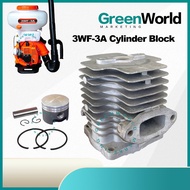 3WF-3A Cylinder Block Mesin Sembur Padi Kasei Mist Blower 3WF-3A Pam Racun