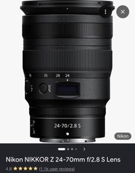 Nikon  Z-Mount 24-70mm f/2.8 S Lens