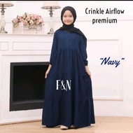 GAMIS SUSUN ANAK TERBARU BAHAN CRINKLE AIRFLOW PREMIUM