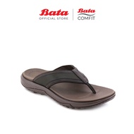 Bata Comfit Laurens Harlan Men Sandal - Brown 8614126 Sandal Lelaki