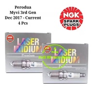NGK Laser Iridium Spark Plug for Perodua Myvi 3rd Gen Dec 2017 - Current