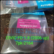 FAN VAN V BELT FANTALI 7PK2164 CIVIC FD 1.8CC 2006 7PK-2164 