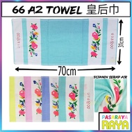66 A 皇后巾 THICK SOFT FACE TOWEL 3PCS  31CM X 70CM KAIN TEBAL TUALA MUKA SMALL TOWEL WATER ABSORBENT S
