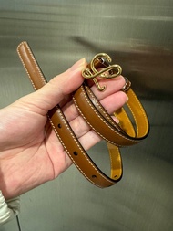 Loewe 皮帶 棕色皮革腰帶 Loewe Belt