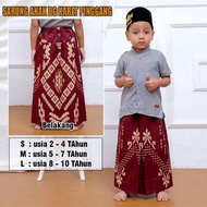 Sarung Anak Instan Untuk Usia 2-10 tahun Sarung Batik Anak Model Rok