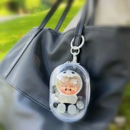 10cm娃包外出遛娃包pvc透明包15cm20cm公仔包棉花娃娃展示收纳包10cm baby bag out walking baby bag pvc through20260420