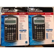 Texas Instrument Finance Calculator BA II Plus / BA 2 Plus / BA2 Plus Calculator Accounting Economie