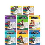 kk168 “180 Days of Reading Grade K/1/2/3/4/5/6” Primary School Student's Kids Textbook Workbooks